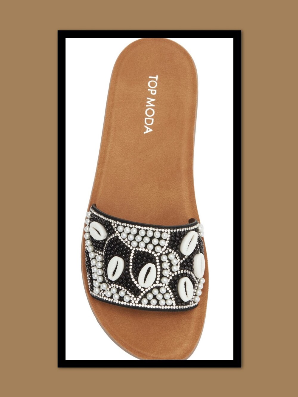 TOP MODA NORTHERN SLIDE SANDALS